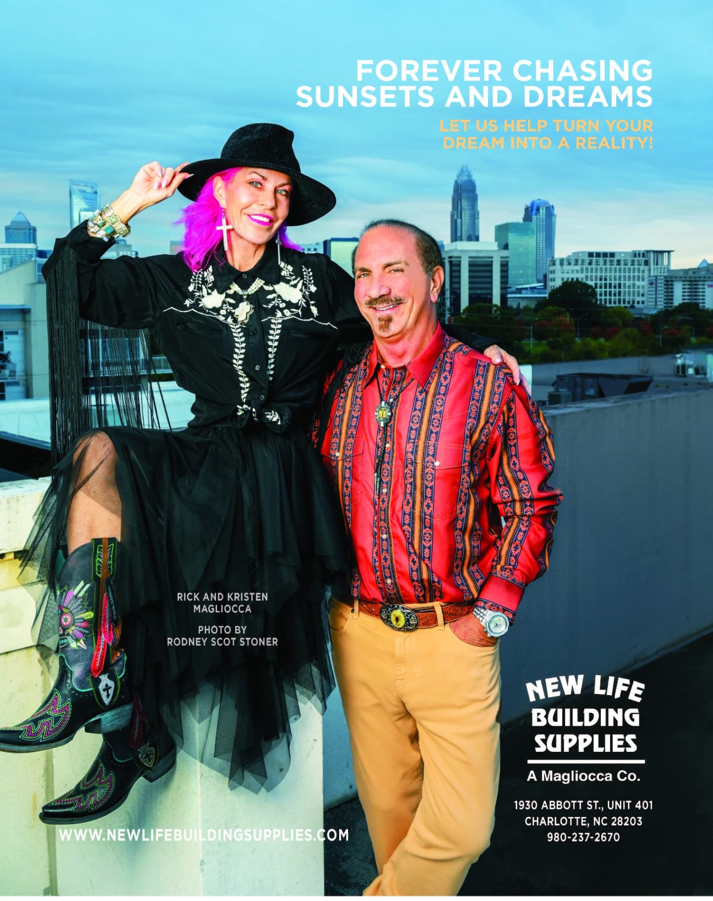 New Life Building Supplies featured in a Charlotte-area publication