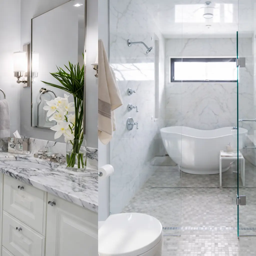 Elegant Primary Bathroom